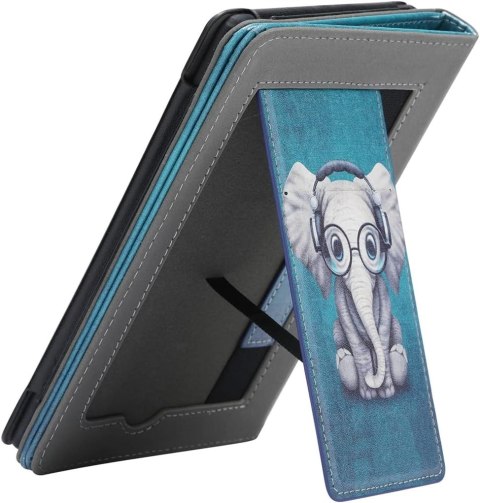 ETUI CZYTNIK KSIĄŻEK KINDLE PAPERWHITE 11-GEN 6.8" ZIELONY ZE SŁONIEM