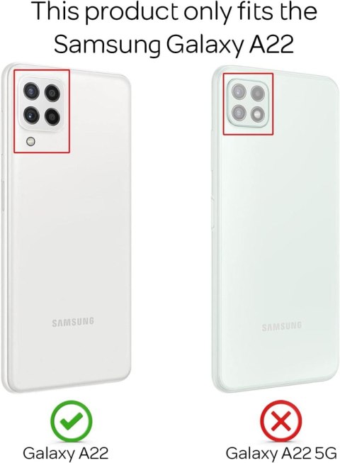 ETUI PLECKI SAMSUNG GALAXY A22 CASE SILIKONOWY ŻÓŁTY NEONOWY SM-A225F