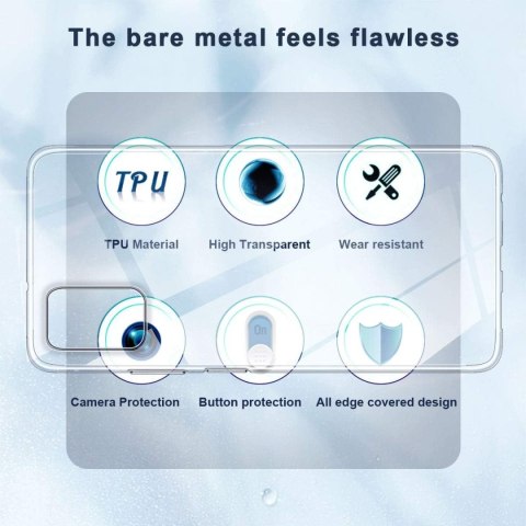 ETUI POCO M3 SILIKONOWE PRZEZROCZYSTE ELASTYCZNE NIE ŻÓŁKNIE M2010J19CG