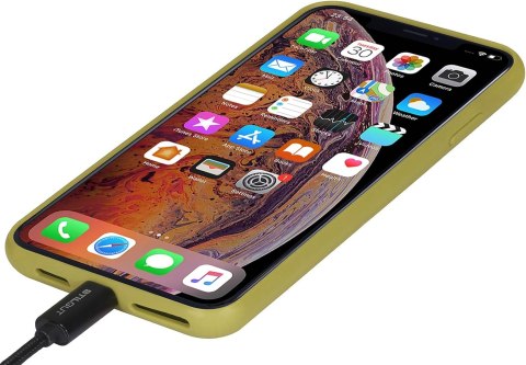 ETUI POKROWIEC DO APPLE IPHONE XS/X 5.8' ZIELONY KHAKI SOLIDNY WYTRZYMAŁY