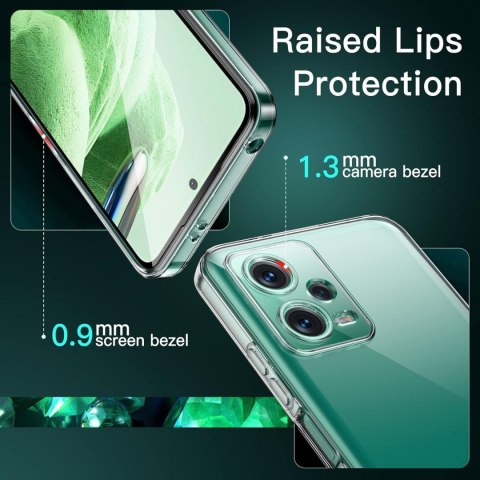 ETUI SILIKONOWE XIAOMI REDMI NOTE 12 5G CASE TRANSPARENTNY 22101317C