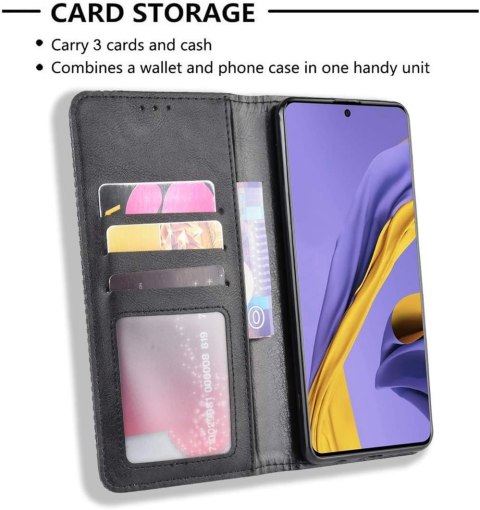 ETUI ZAMYKANE Z KLAPKĄ DO XIAOMI POCO X4 PRO EKOSKÓRA SZARY CASE WYTRZYMAŁY