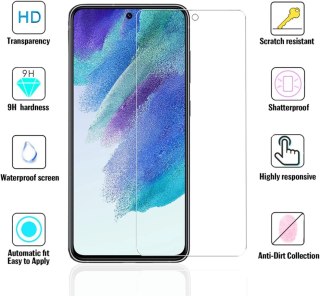 SZKŁO HARTOWANE SAMSUNG GALAXY S21 FE 5G OCHRONA APARATU 3 SZTUKI SM-G990B