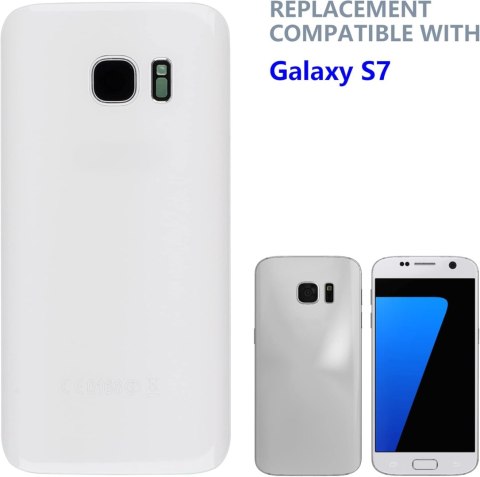 TYLNA POKRYWA KLAPKA BATERII DO SAMSUNG GALAXY S7 BIAŁA G930F G930 +KLEJ