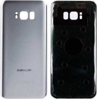 TYLNA POKRYWA KLAPKA BATERII SAMSUNG GALAXY S8+ SREBRNA G955F G955 +KLEJ