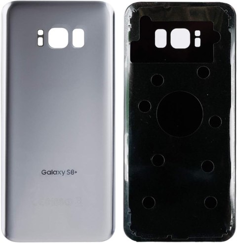 TYLNA POKRYWA KLAPKA BATERII SAMSUNG GALAXY S8+ SREBRNA G955F G955 +KLEJ