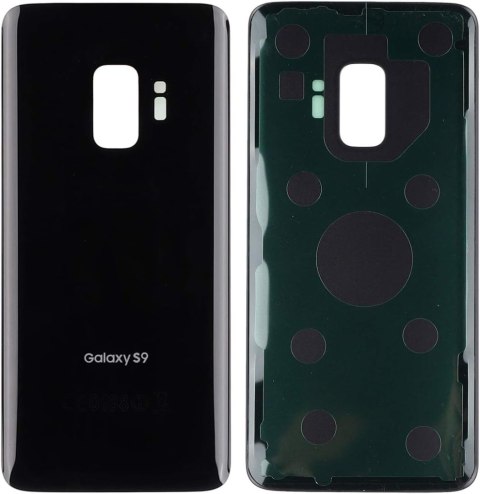 TYLNA POKRYWA KLAPKA BATERII SAMSUNG GALAXY S9 CZARNA G960 +KLEJ