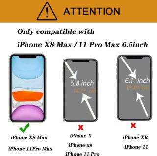 2x SZKŁO HARTOWANE APPLE IPHONE 11 PRO MAX/IPHONE XS MAX A2161 A1921