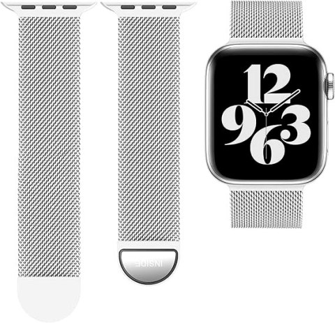 BRANSOLETA DO ZEGARKA STRAP APPLE WATCH ULTRA 8/7/6/5/4/SE2 SZARY 38/40mm