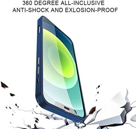 ETUI APPLE IPHONE 12 CASE BUMPER CZARNY Z OCHRONĄ EKRANU A2172