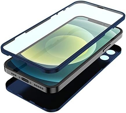 ETUI APPLE IPHONE 12 CASE BUMPER CZARNY Z OCHRONĄ EKRANU A2172