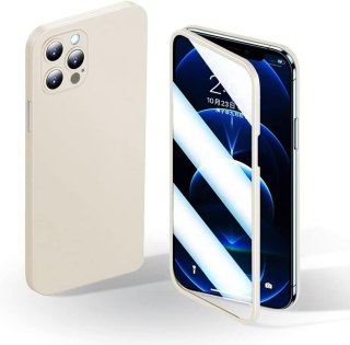 ETUI APPLE IPHONE 12 PRO MAX ZŁOTY BUMPER Z OCHRONĄ EKRANU A2342 A2410