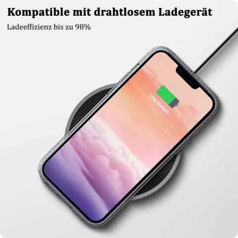 ETUI APPLE IPHONE 13 MINI 5.4" PRZEZROCZYSTE SILIKONOWE NIE ŻÓŁKNIE A2481