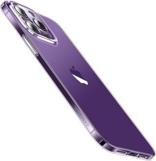 ETUI APPLE IPHONE 14 PRO MAX BEZBARWNE WZMOCNIONE SOLIDNE A2894 A2651