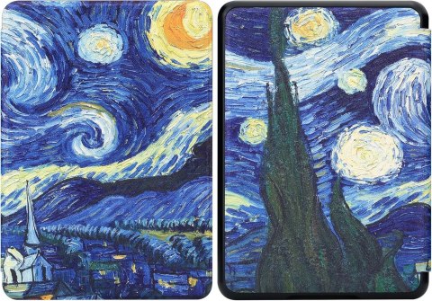 ETUI CASE CZYTNIK KINDLE 10 2019 6" VAN GOGH GWIAŹDZISTA NOC