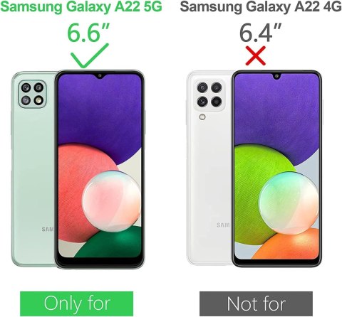 ETUI PANCERNE SAMSUNG GALAXY A22 5G GRNATOWE OCHRONA APARATU Z PIERŚCIENIEM