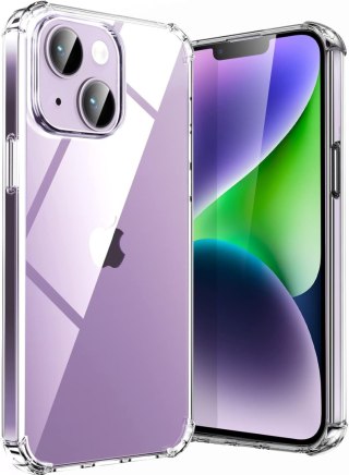 ETUI POKORWIEC APPLE IPHONE 14 BEZBARWNY SOLIDNY WYTRZYMAŁY A2882 A2649