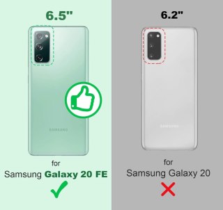 ETUI POKROWIEC SAMSUNG GALAXY S20 FE BEZBARWNE SILIKONOWE Z PIERŚCIENIEM