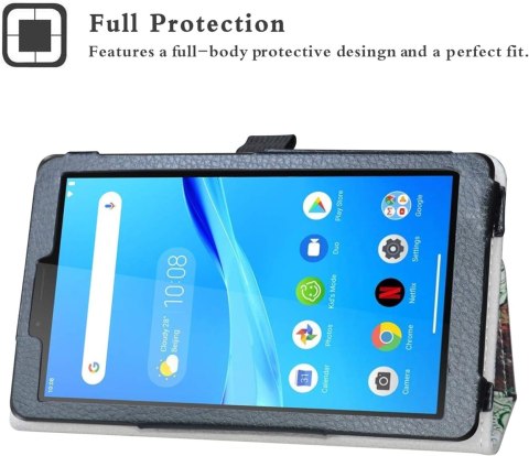 ETUI TABLET LENOVO TAB M7 GEN 3 7" EKOSKÓRA KOLOROWE DRZEWO TB-7306F