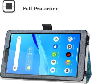 ETUI TABLET LENOVO TAB M7 GEN 3 7" EKOSKÓRA WZÓR KWIATY TB-7306F