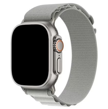 PASEK DO ZEGARKA ALPINE LOOP APPLE WATCH 8/7/6/5/4/SE/SE2 SZARY 44/45MM