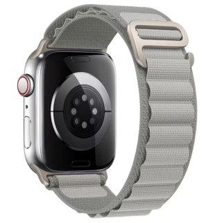 PASEK DO ZEGARKA ALPINE LOOP APPLE WATCH 8/7/6/5/4/SE/SE2 SZARY 44/45MM