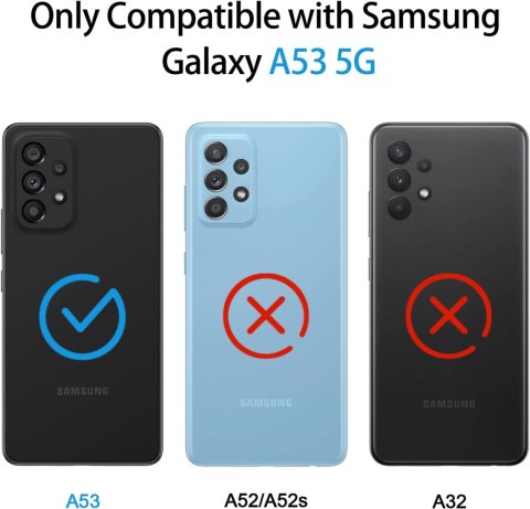 ZESTAW 2x ETUI SAMSUNG GALAXY A53 5G MIĘTOWE SILIKONOWE SM-A5360