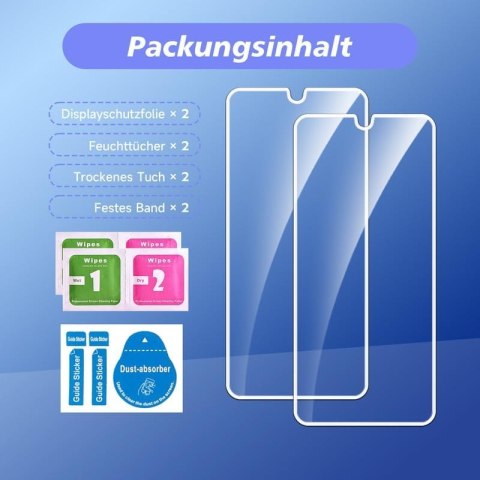 2x SZKŁO HARTOWANE SAMSUNG GALAXY A41 MOCNE WYTRZYMAŁE 9H SM-A415F