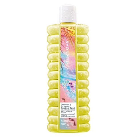 AVON PŁYN DO KĄPIELI GETAWAY DREAMS SŁONE MORZE SŁONECZNE KWIATY 500ML