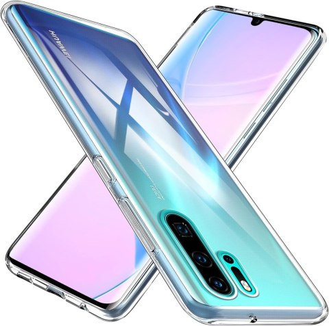 ETUI HUAWEI P30 PRO SILIKONOWE PRZEZROCZYSTE ODPORNE NA ZADRAPANIA VOG-L09