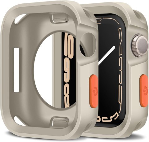 ETUI NA ZEGAREK APPLE WATCH 7/8 45 MM 6/5/4/SE 44 MM SZAMPAŃSKI ZŁOTY