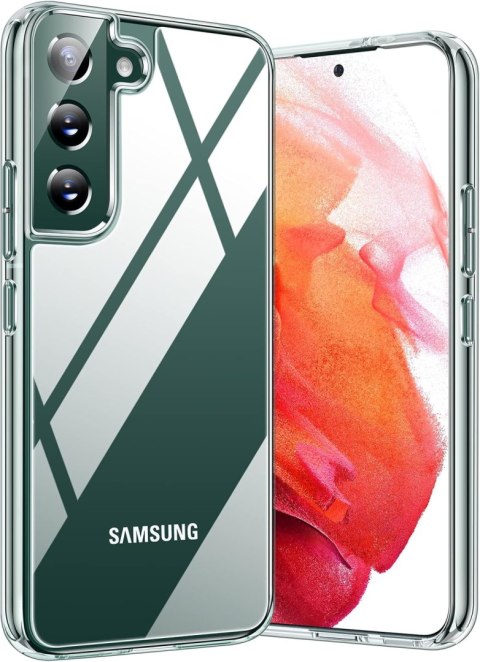 ETUI SAMSUNG GALAXY S22 SILIKONOWE BEZBARWNE WZMOCNIONE SM-S901