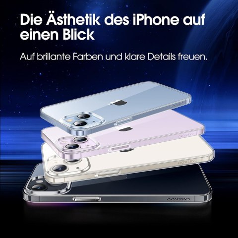 ETUI SILIKONOWE APPLE IPHONE 13 14 PRZEZROCZYSTY A2882 A2649 A2881 A2884 A2883