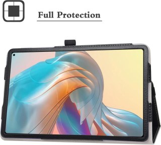 ETUI TABLET CHUWI HIPAD PRO 10,8" ECOSKÓRA CZARNY MATOWY Z PODSTAWKĄ