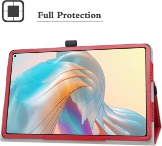 ETUI TABLET CHUWI HIPAD PRO 10,8" ECOSKÓRA CZERWONY Z PODSTAWKĄ