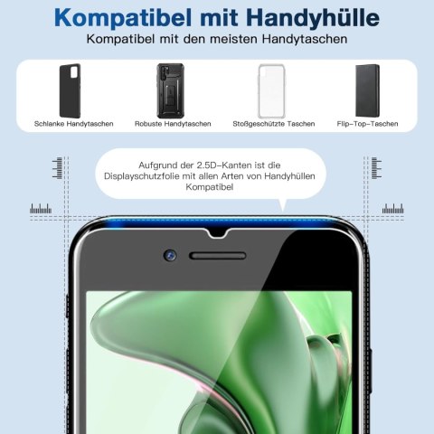 2x SZKŁO HARTOWANE APPLE IPHONE 6/6S/7/8/SE 2020 PRZYCIEMNIAJĄCE MOCNE