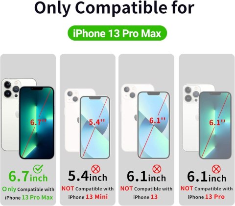 ETUI APPLE IPHONE 13 PRO MAX SILIKONOWY CZARNY Z PODSTAWKĄ A2484 A2641