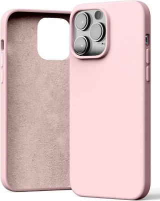 ETUI CASE APPLE IPHONE 14 PRO RÓŻOWE SILIKONOWE