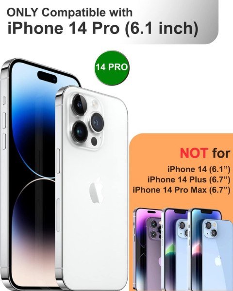 ETUI CASE APPLE IPHONE 14 PRO RÓŻOWE SILIKONOWE