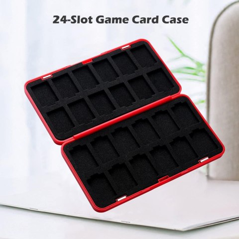 ETUI CASE ORGANIZER NA KARTY NINTENDO SWITCH OLED MICRO SD PIESEK