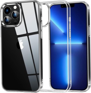 ETUI SILIKONOWE APPLE IPHONE 13 PRO PRZEZROCZYSTE WYTRZYMAŁE A2483 A2636