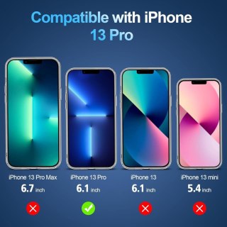 ETUI SILIKONOWE APPLE IPHONE 13 PRO PRZEZROCZYSTE WYTRZYMAŁE A2483 A2636