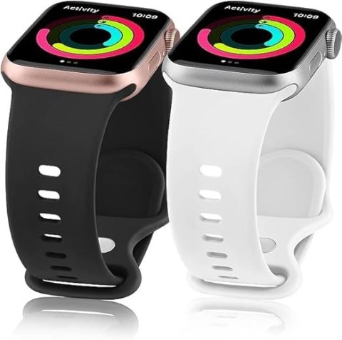 PASEK DO APPLE WATCH SERIA SE 8 7 6 5 4 3 2 1 SILIKON 3 SZT 42/44/45/49