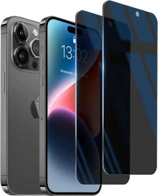 2x SZKŁO HARTOWANE 9H APPLE IPHONE 14 PRO MAX PRZYCIEMNIAJĄCA SZYBKA