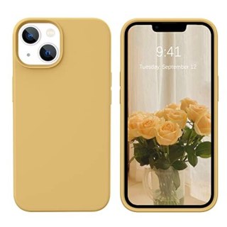 ETUI APPLE IPHONE 13 BEŻOWE SILIKONOWE MOCNE