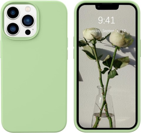 ETUI APPLE IPHONE 13 PRO ZIELONE SILIKONOWE