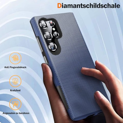 ETUI SAMSUNG GALAXY S23 ULTRA 5G TWARDY SILIKON GRANATOWE ETUI SAMSUNG GALAXY S23 ULTRA 5G TWARDY SILIKON GRANATOWE