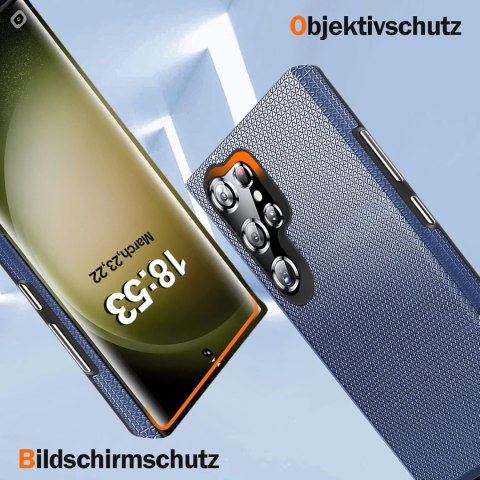 ETUI SAMSUNG GALAXY S23 ULTRA 5G TWARDY SILIKON GRANATOWE ETUI SAMSUNG GALAXY S23 ULTRA 5G TWARDY SILIKON GRANATOWE