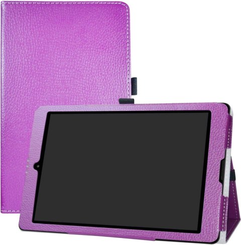 ETUI TABLET MEDION LIFETAB P9701/P9702 9,7 CALA EKOSKÓRA FIOLETOWY