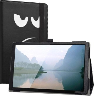 ETUI TABLET TECLAST P80 PRO 8 CALI CZARNY Z NADRUKIEM